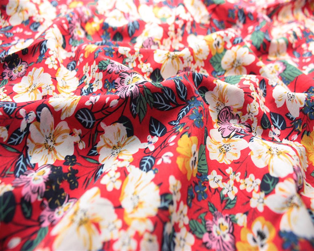 Tropical Floral Cotton Lawn