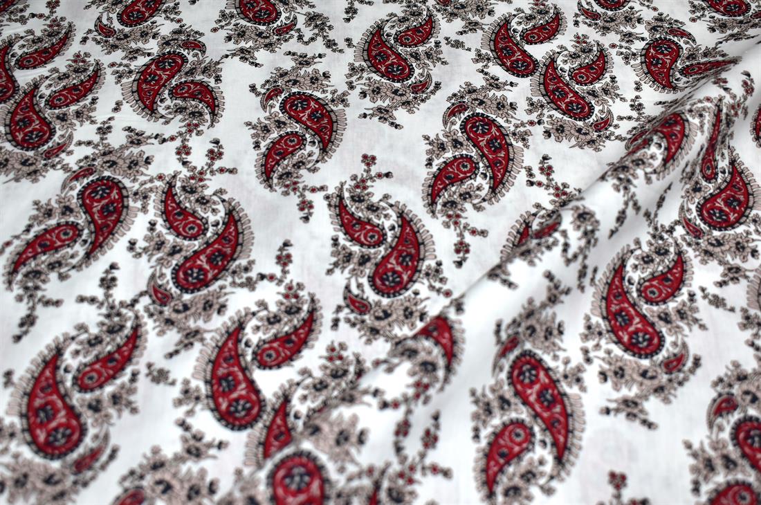 Floral Cotton Lawn Is a Lightweight and Sheer Fabric