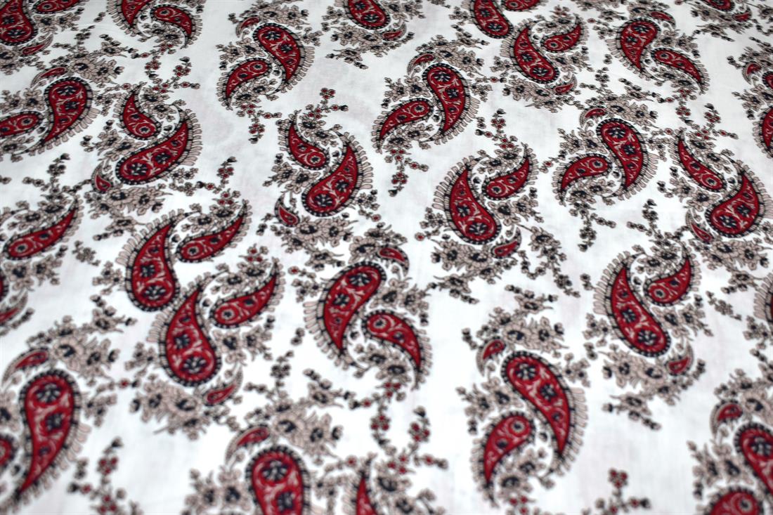 Floral Cotton Lawn Is a Lightweight and Sheer Fabric
