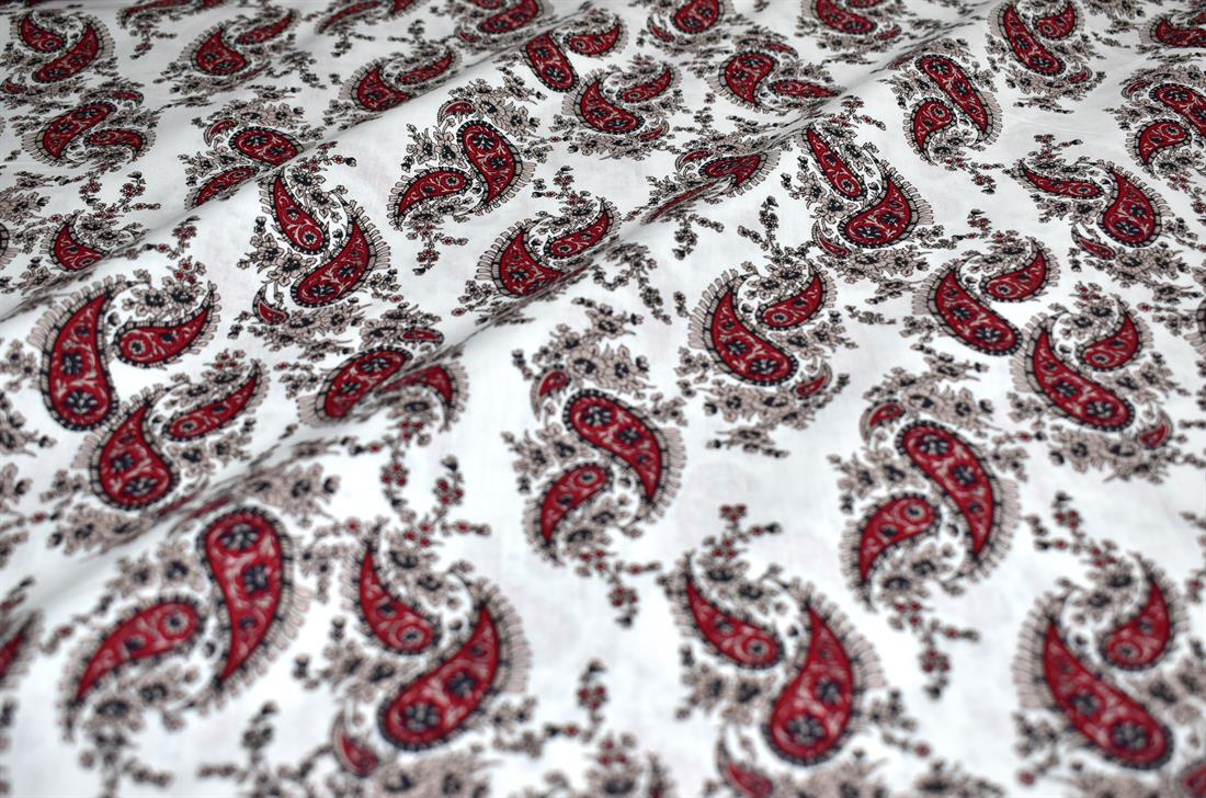 Floral Cotton Lawn Is a Lightweight and Sheer Fabric