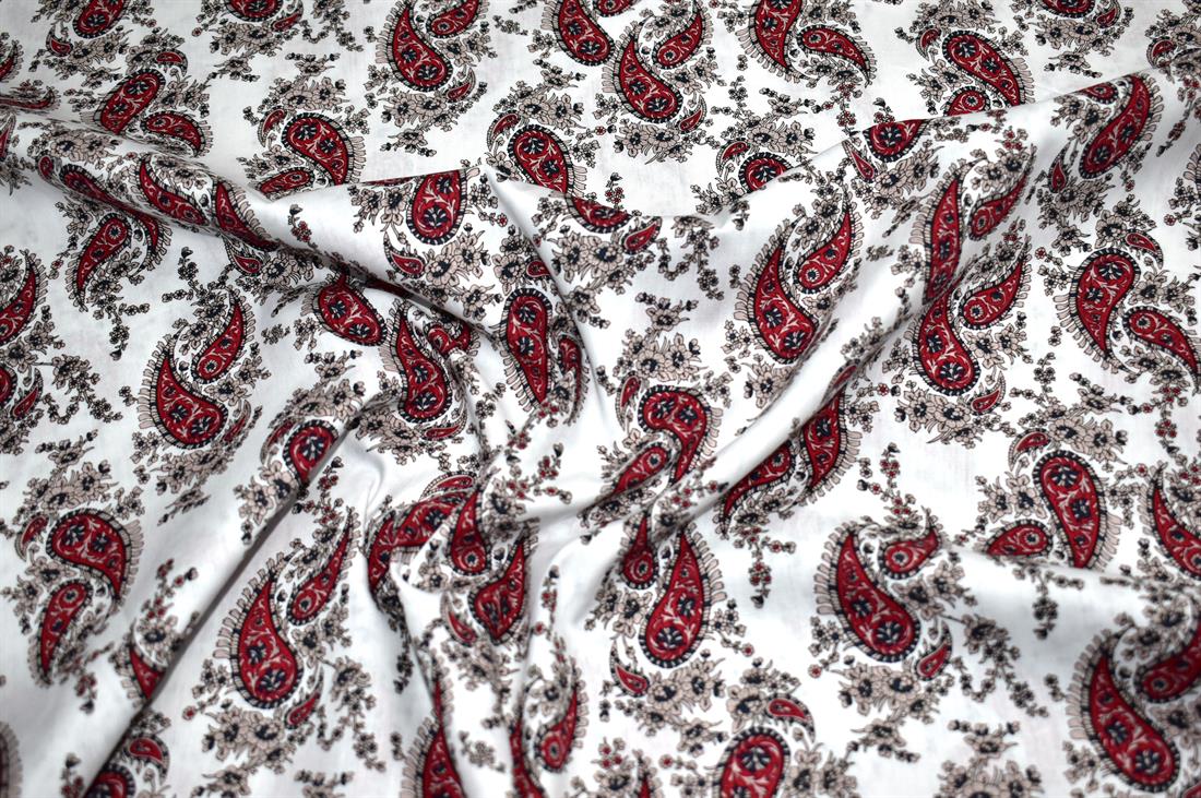 Floral Cotton Lawn Is a Lightweight and Sheer Fabric