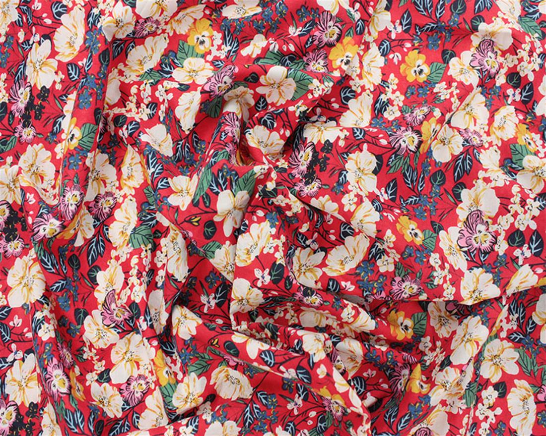 Tropical Floral Cotton Lawn