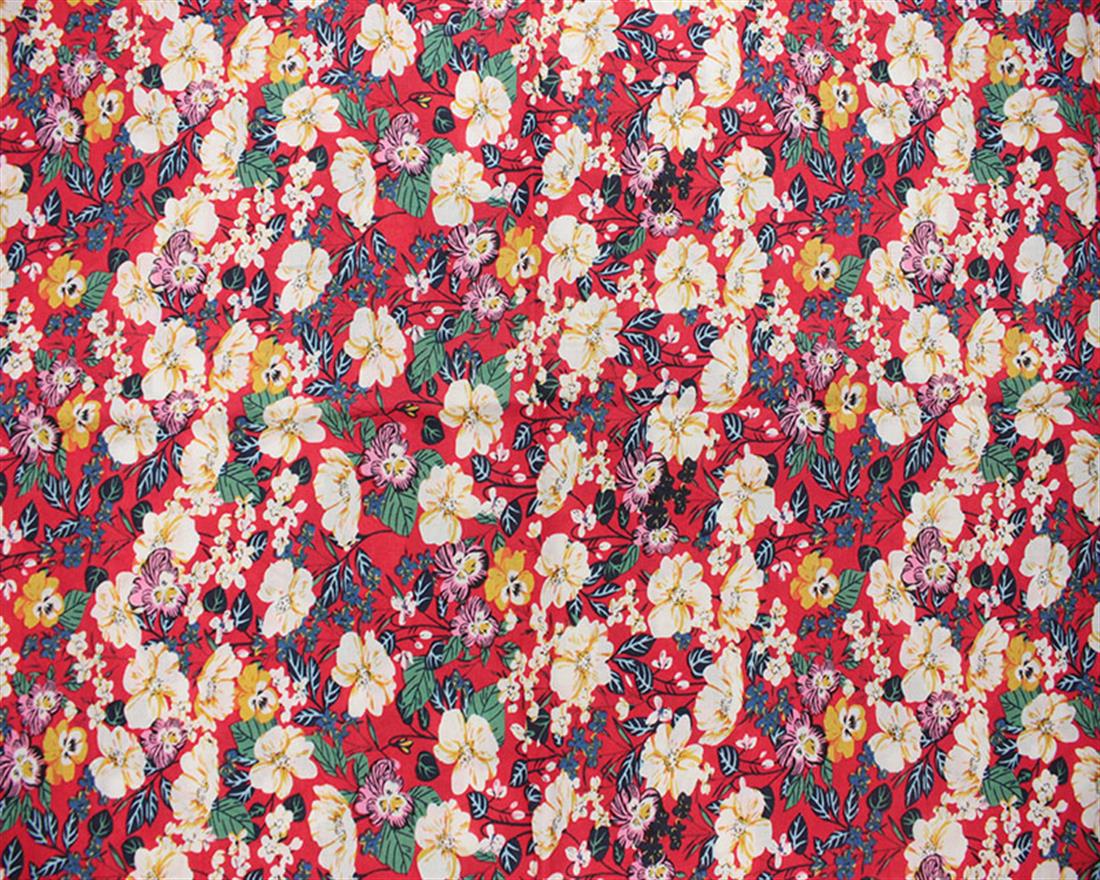 Tropical Floral Cotton Lawn