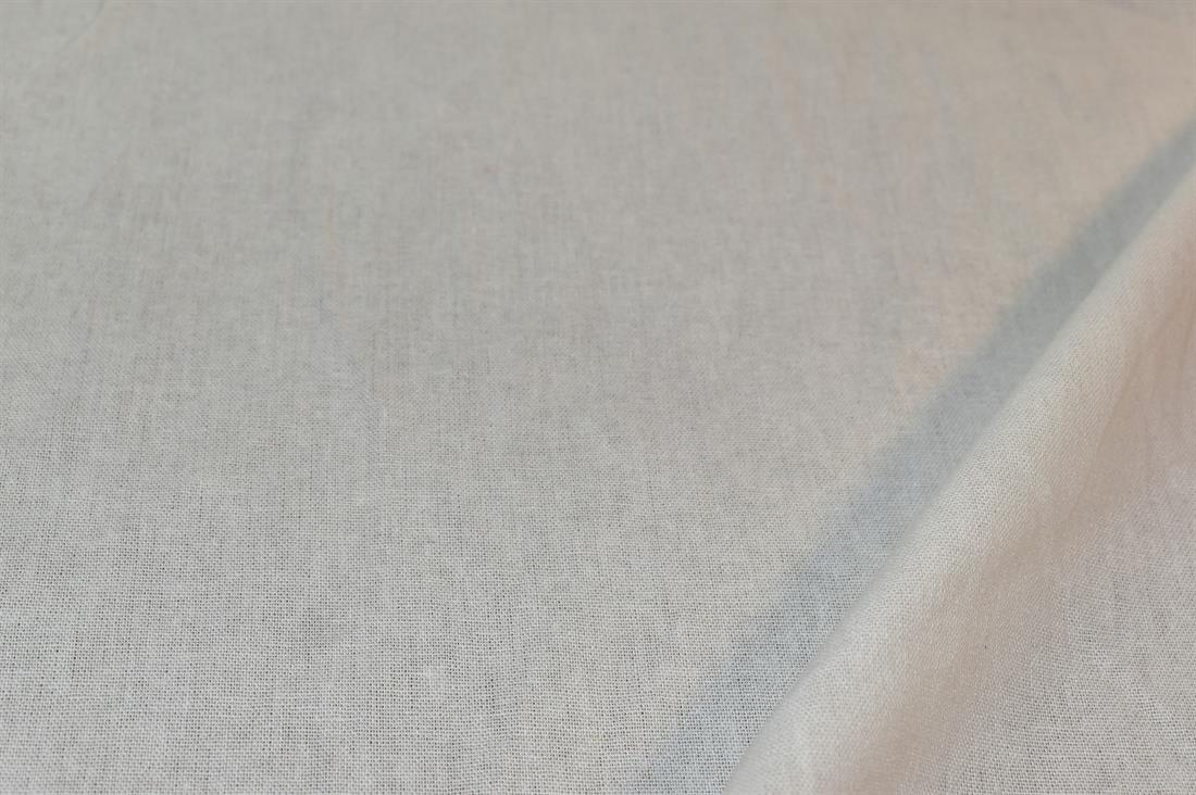 Cream Plain Linen Fabric