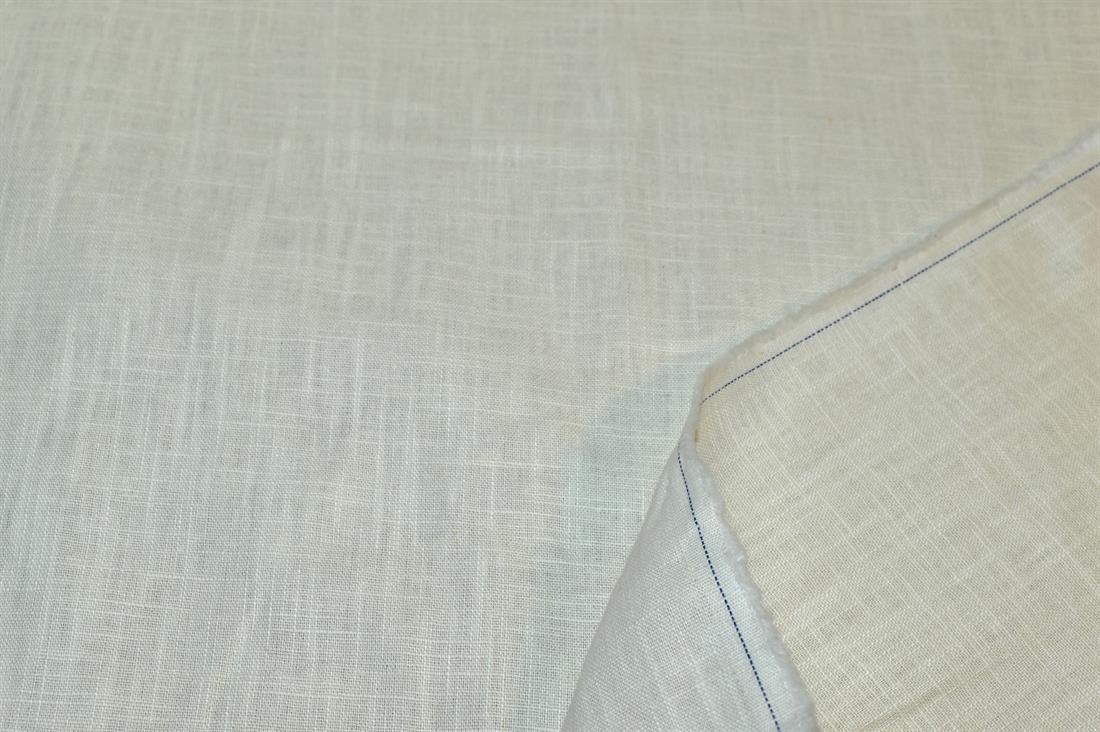 Cream Plain Linen Fabric