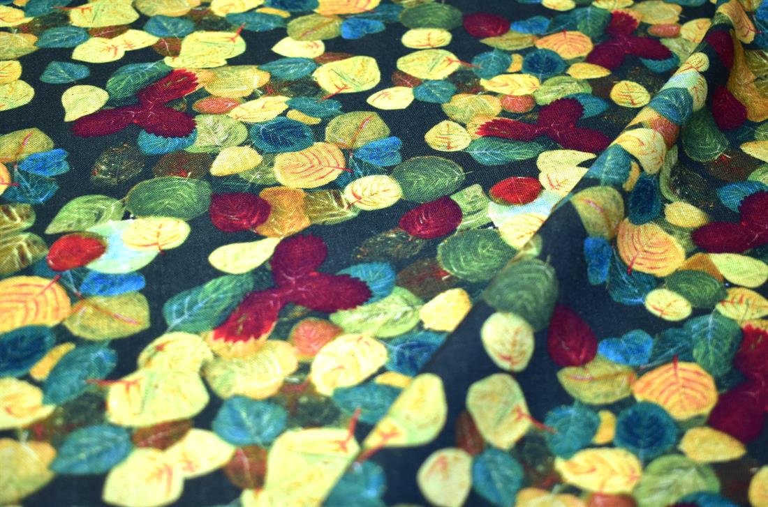 Printed Cotton Linen Fabric