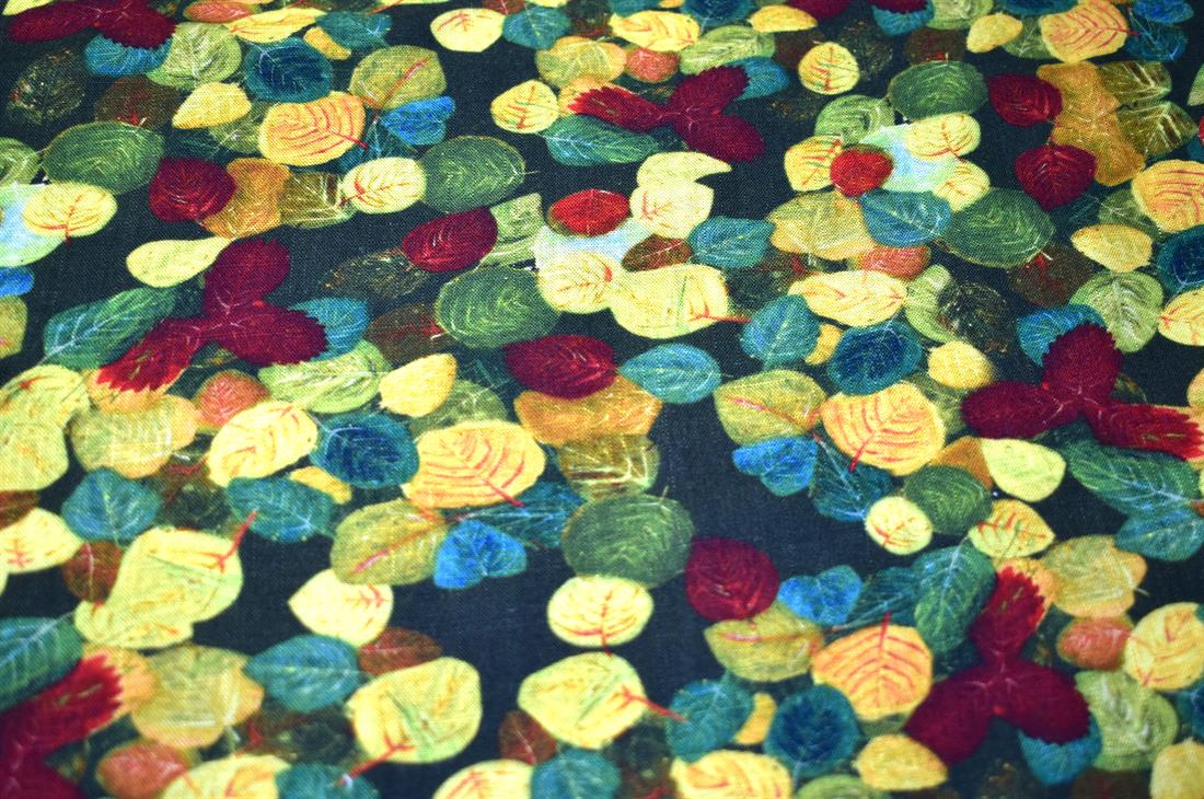 Printed Cotton Linen Fabric