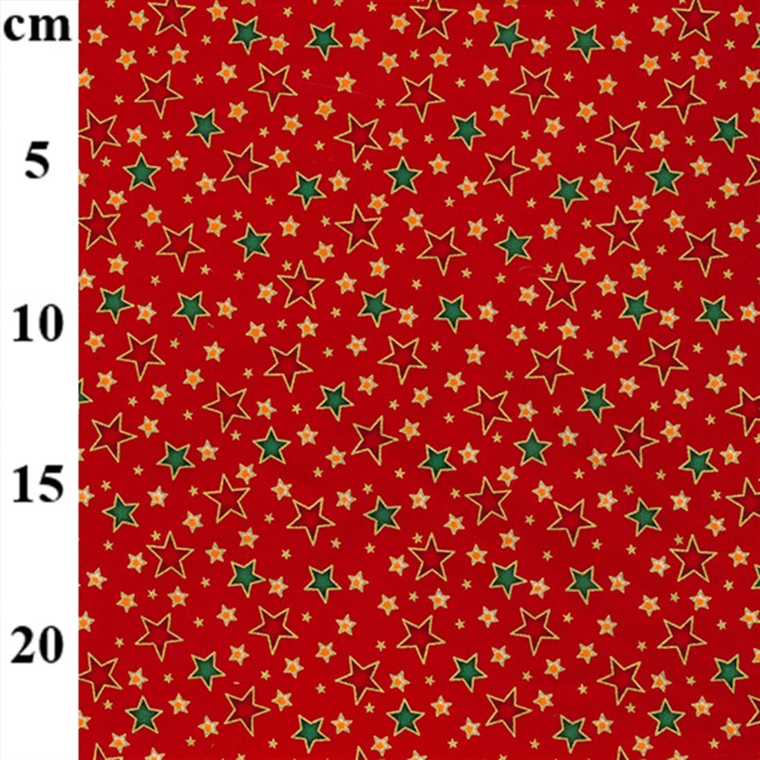 Rose & Hubble Cotton Our Fantastic 2022 Festive Christmas Fabric