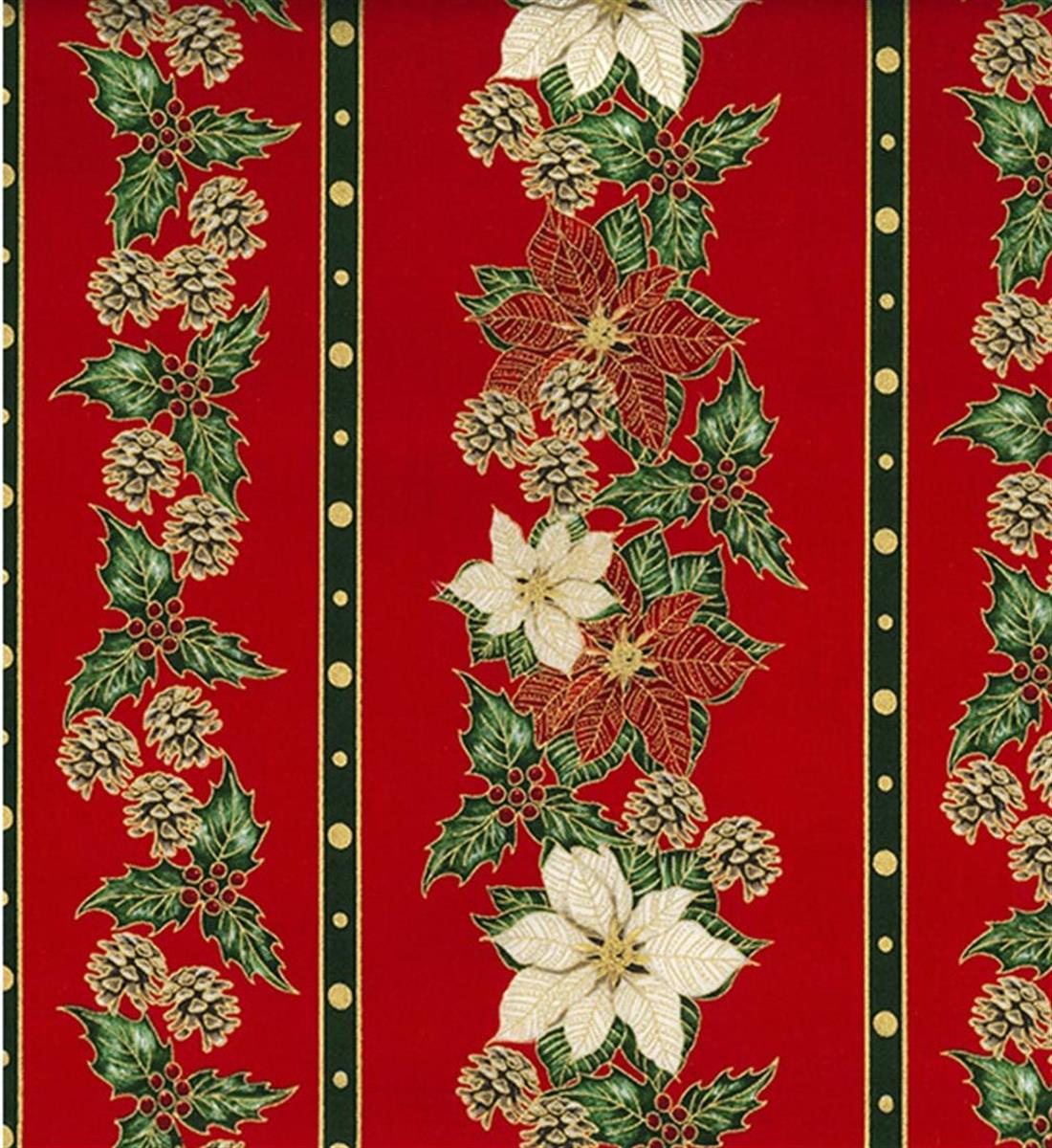Rose & Hubble Christmas Cotton Fabric