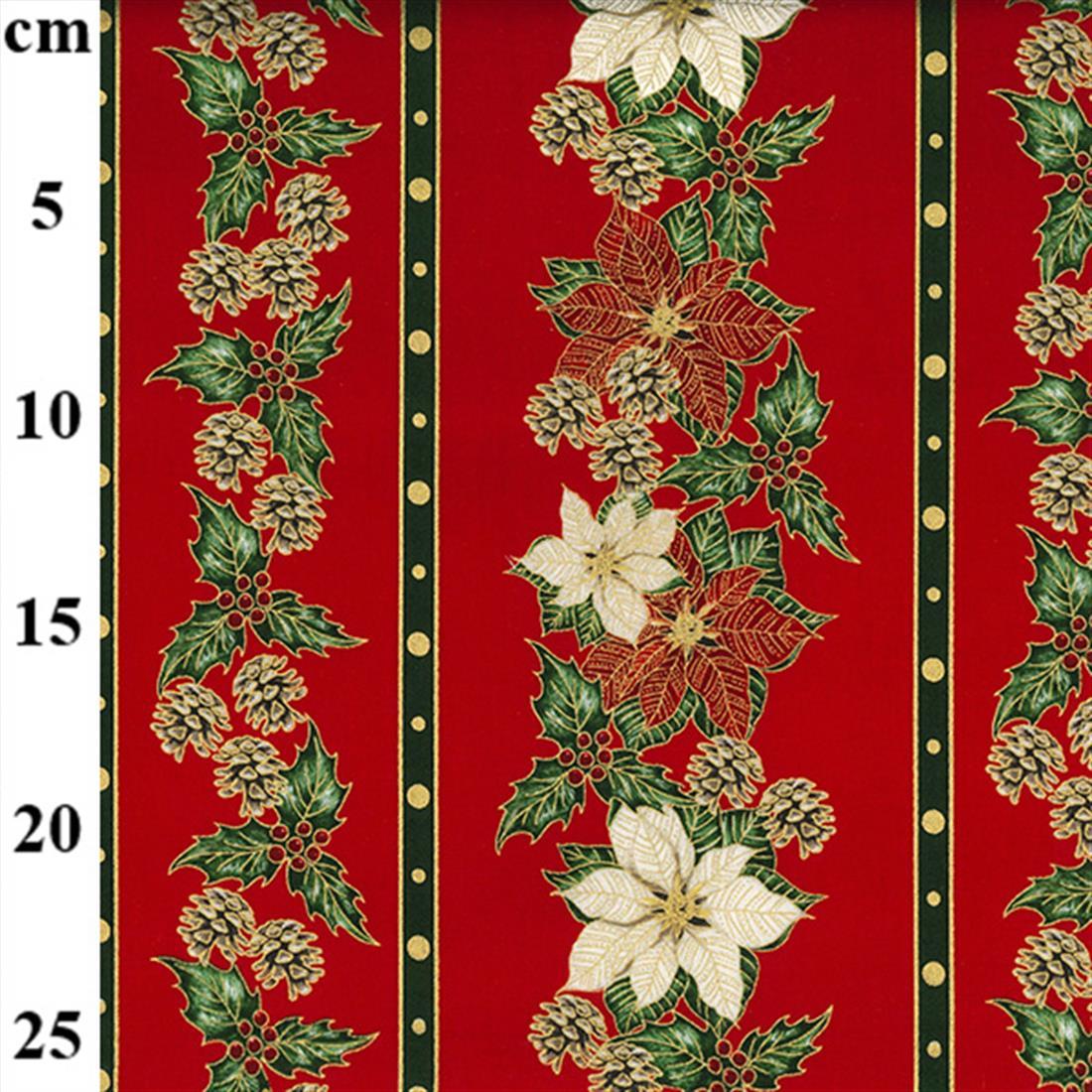 Rose & Hubble Christmas Cotton Fabric