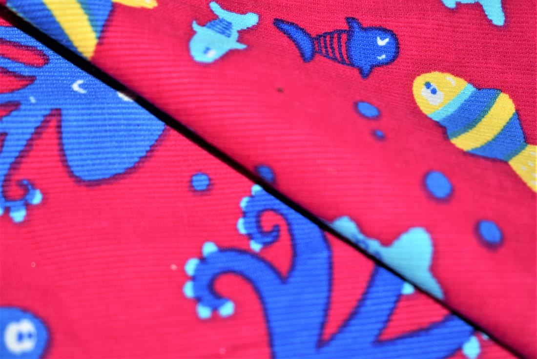 Sea Life Cord This Beautiful Quality Corduroy Fabric