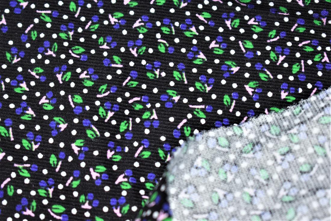 Spotty Ditsy Berries Cord Corduroy