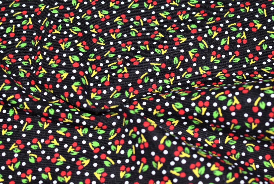 Spotty Ditsy Berries Cord Corduroy