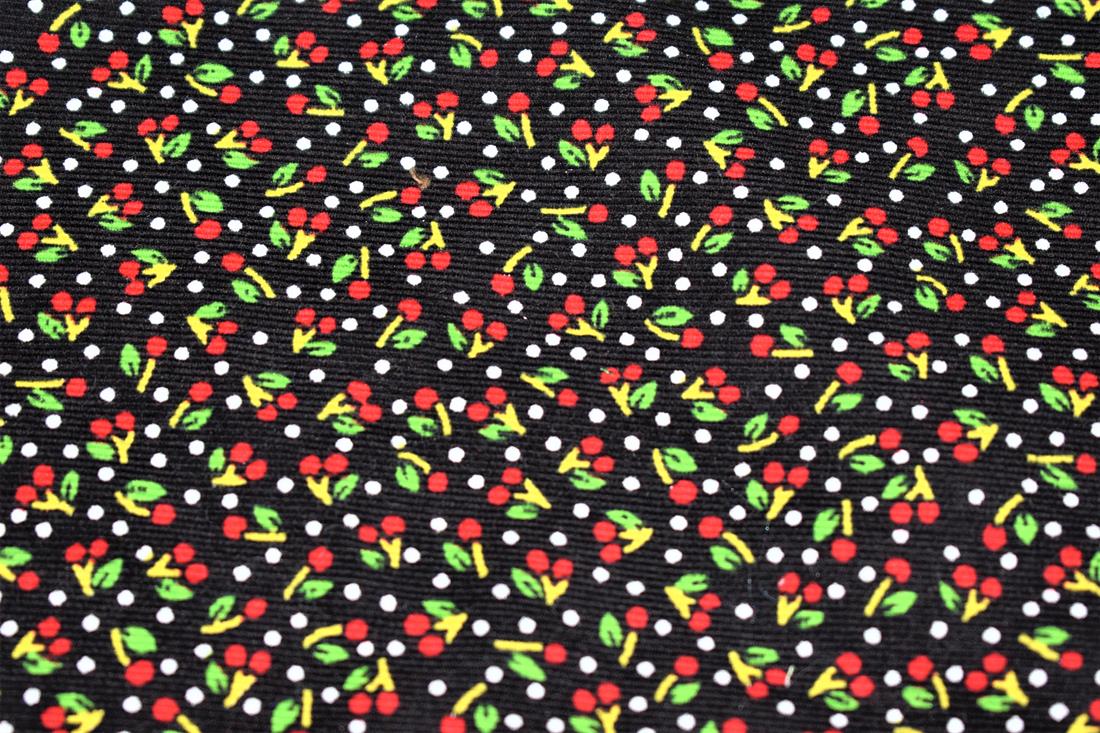 Spotty Ditsy Berries Cord Corduroy