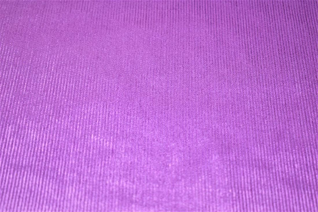 Light Purple Corduroy Fabric Plain