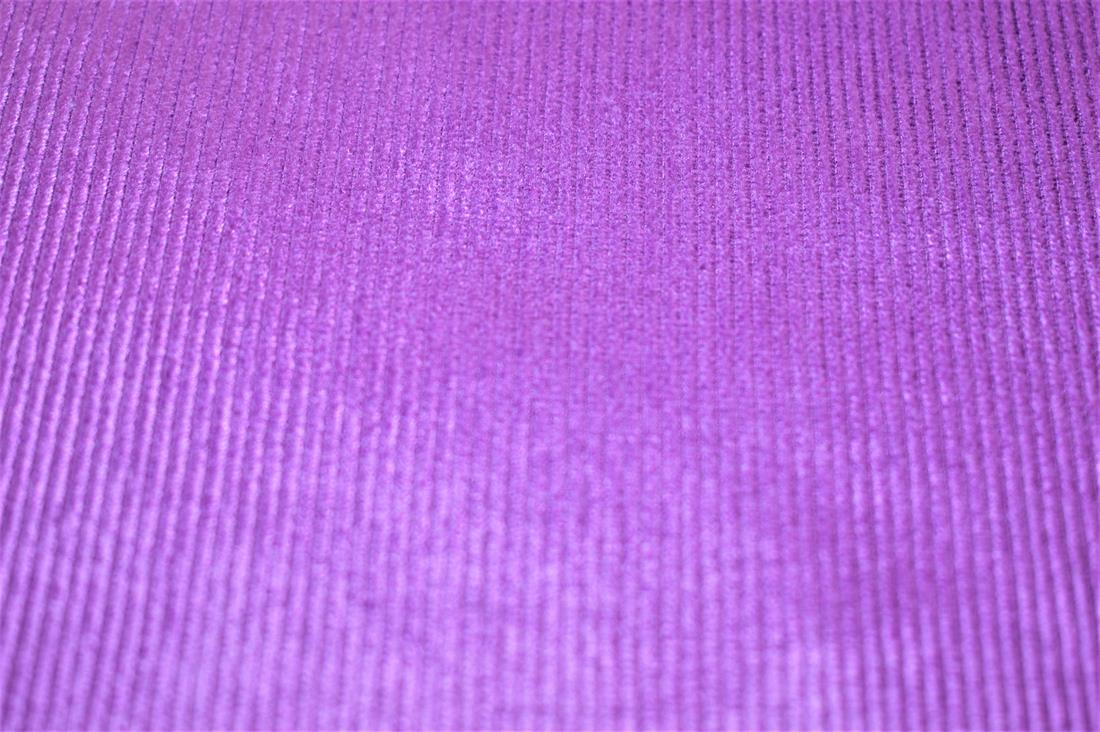 Light Purple Corduroy Fabric Plain