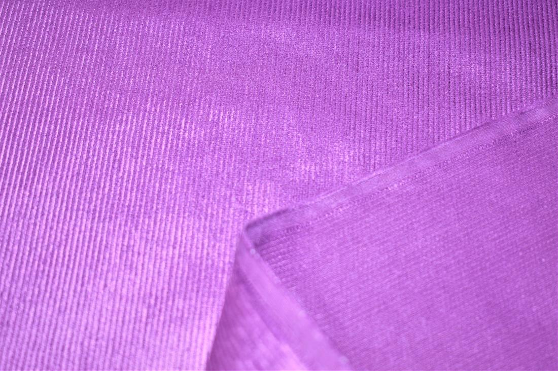Light Purple Corduroy Fabric Plain