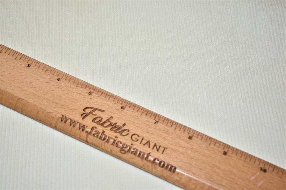 Ivory Corduroy Fabric Plain