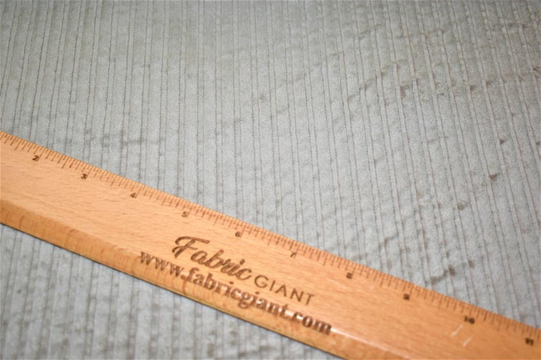 Lightgrey & Beige Corduroy Fabric Plain