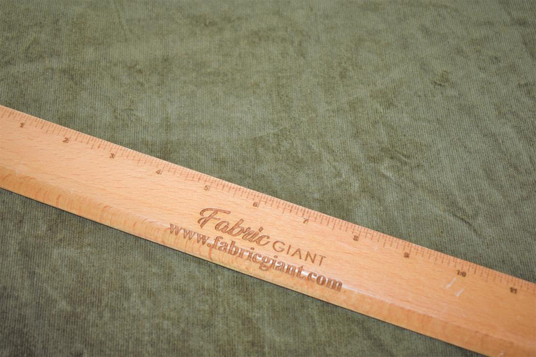 Khaki Corduroy Fabric Plain