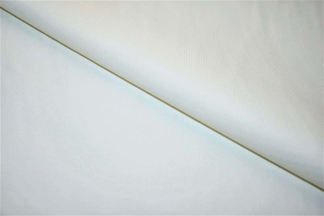 Ivory Corduroy Fabric Plain