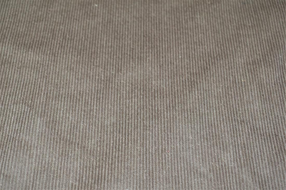 Brown Corduroy Plain Fabric