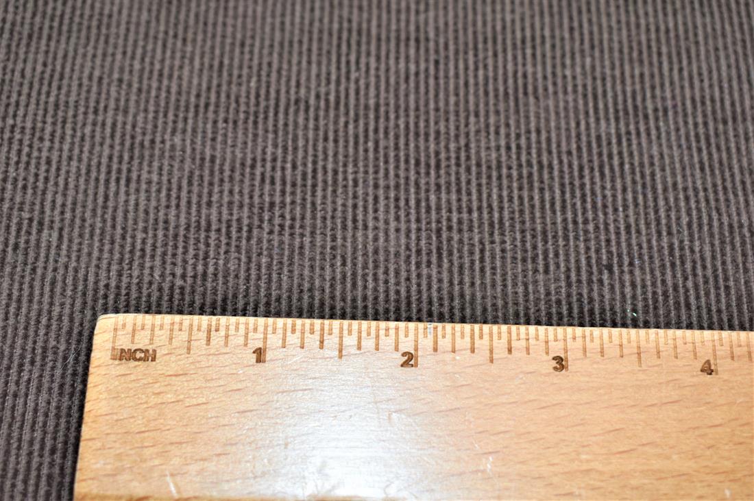 Brown Corduroy Plain Fabric