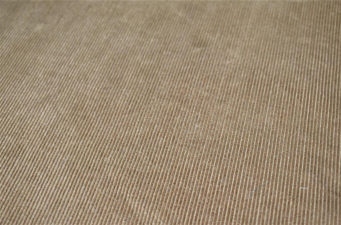 Khaki Corduroy Plain Fabric