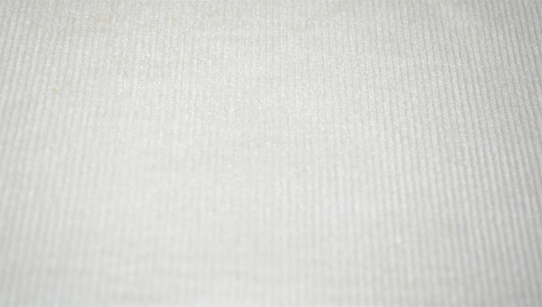 Cream Needle Corduroy Plain Fabric