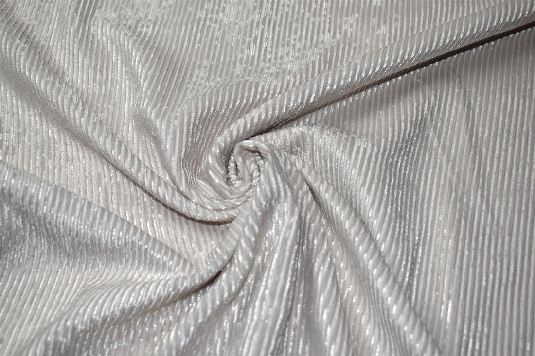 Cream Corduroy Plain Fabric