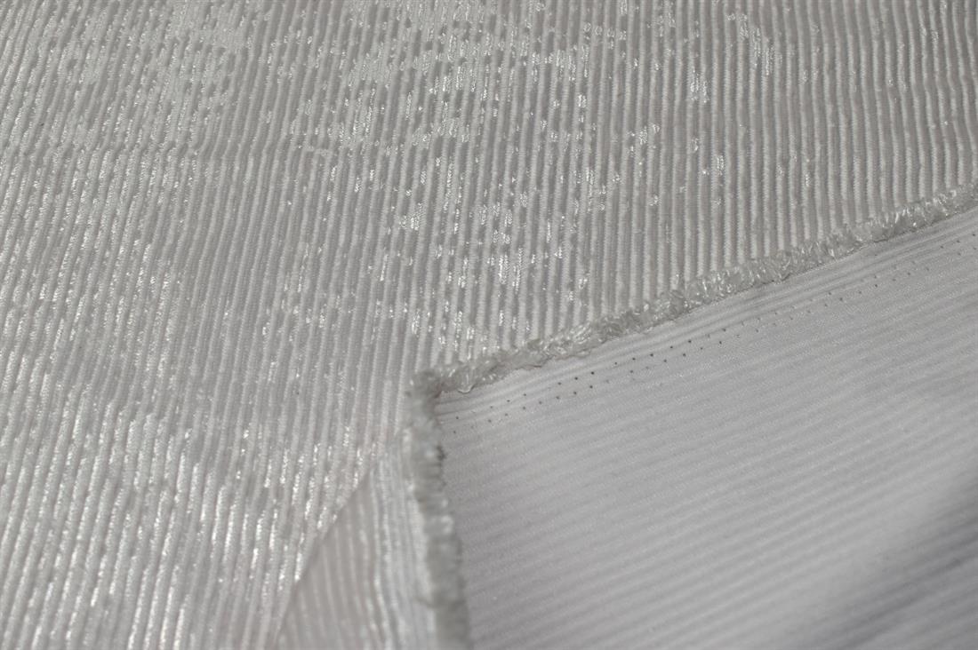 Cream Corduroy Plain Fabric