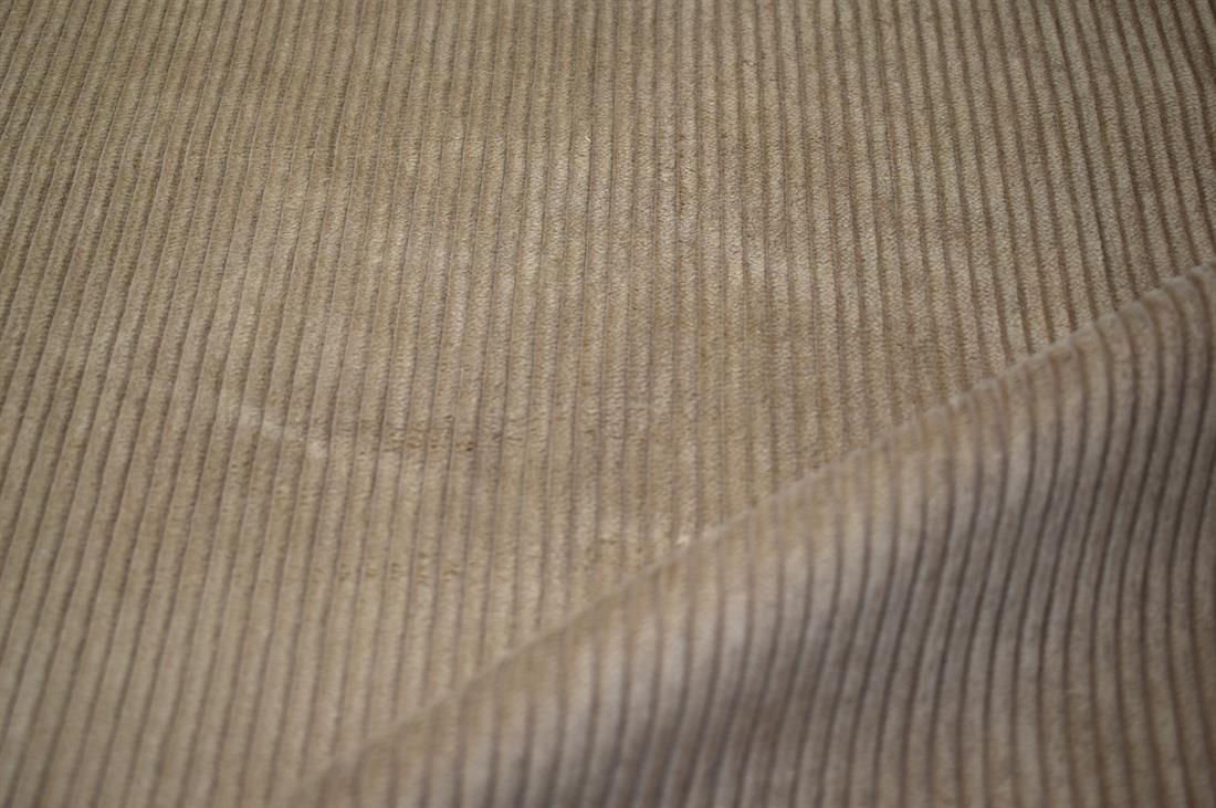 Gold Corduroy Plain Fabric