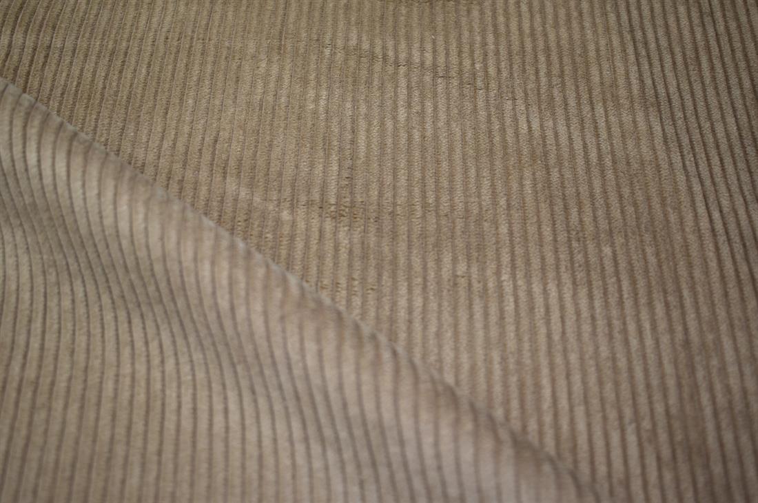 Gold Corduroy Plain Fabric