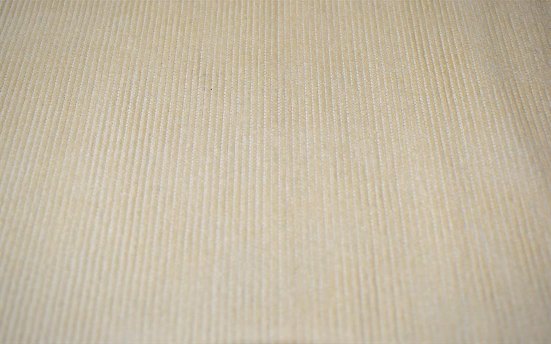 Cream Corduroy Plain Fabric