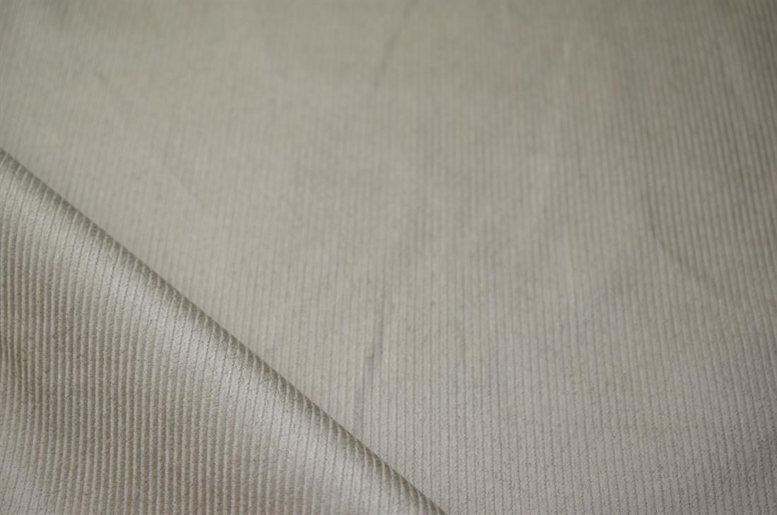 Beige Corduroy Plain Fabric