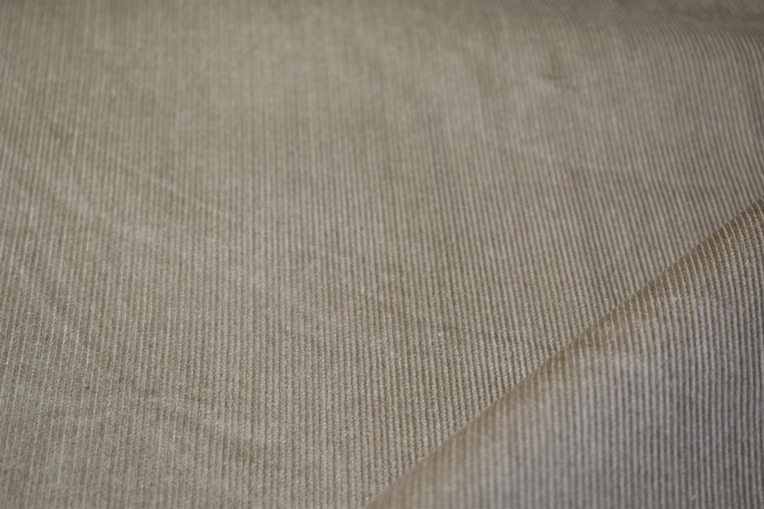Khakhi Khaki Corduroy Plain Fabric