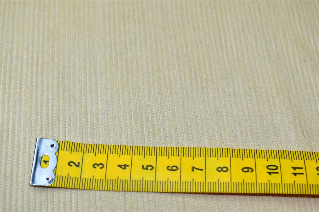 Cream & Milk Corduroy Plain Fabric