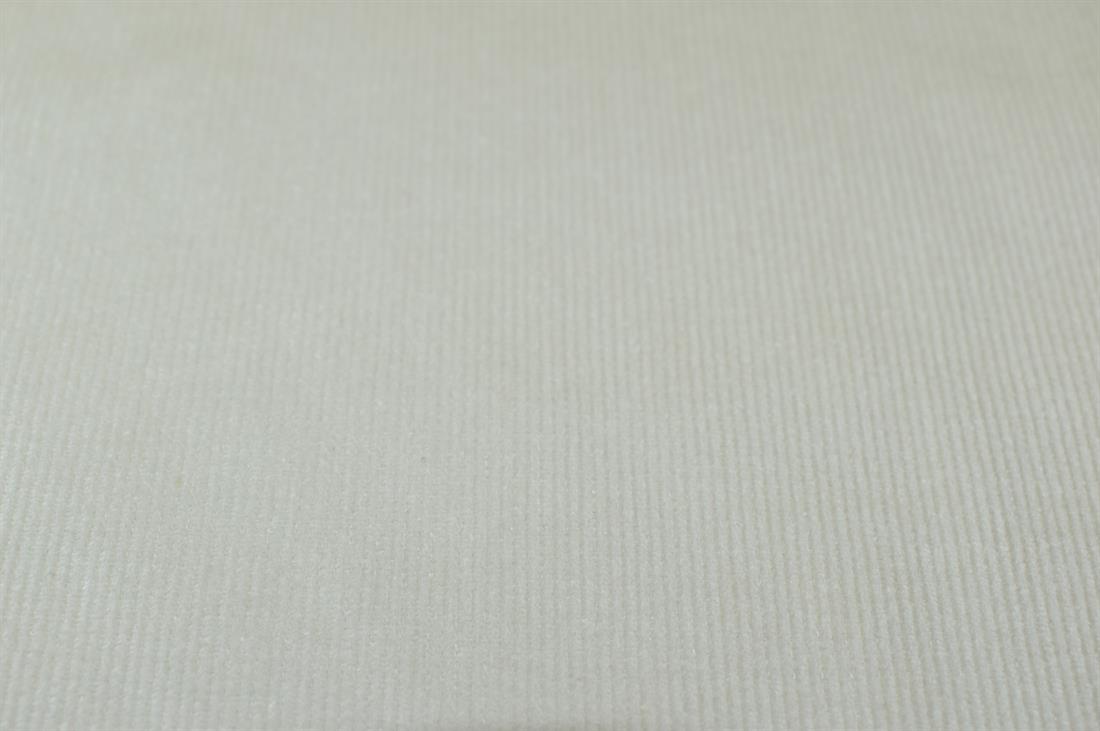 Cream Needle Corduroy Plain Fabric