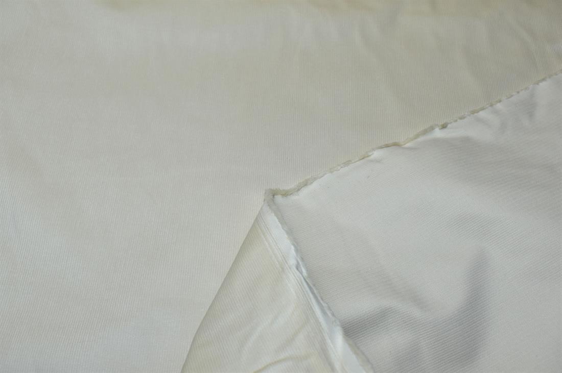Cream Needle Corduroy Plain Fabric
