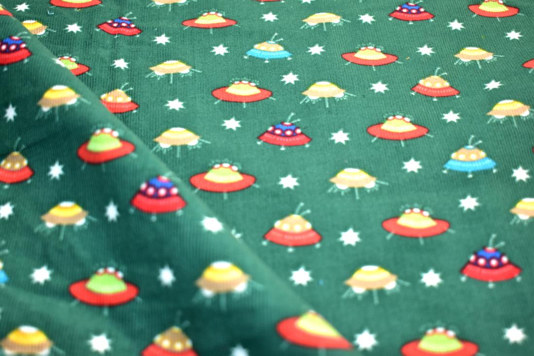 Printed Cord Corduroy