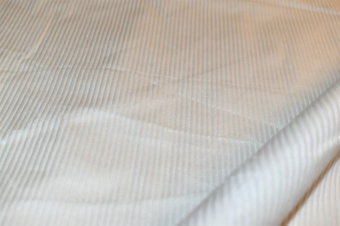 Ivory Corduroy Plain Fabric