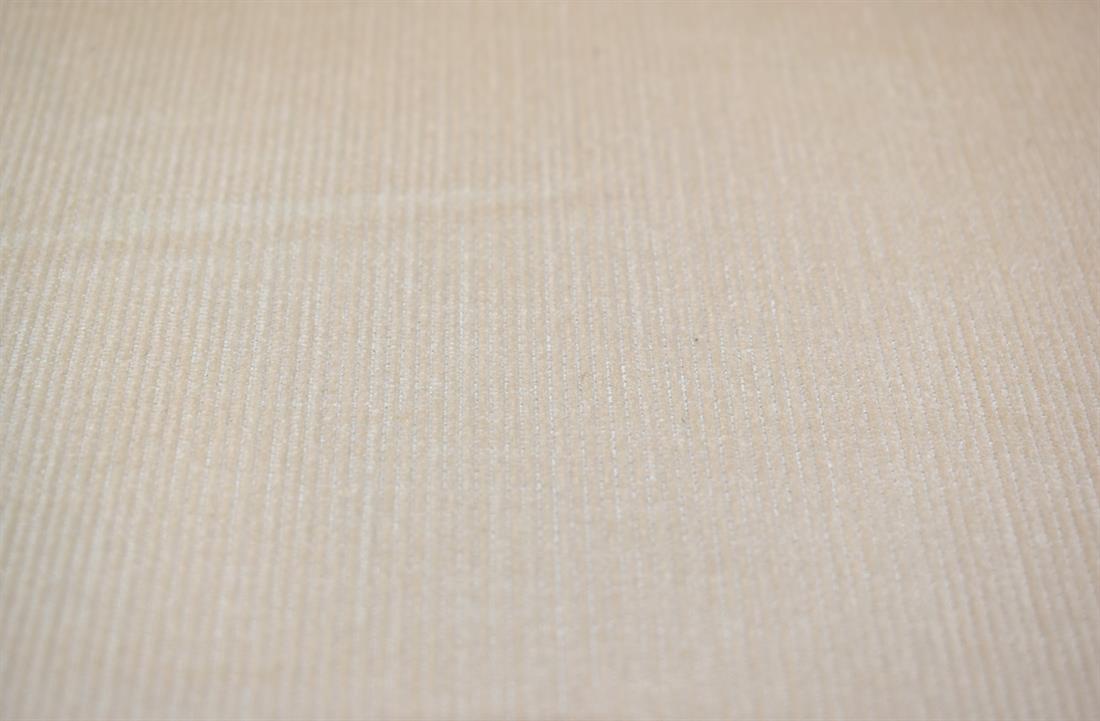 Cream Needle Corduroy Plain Fabric