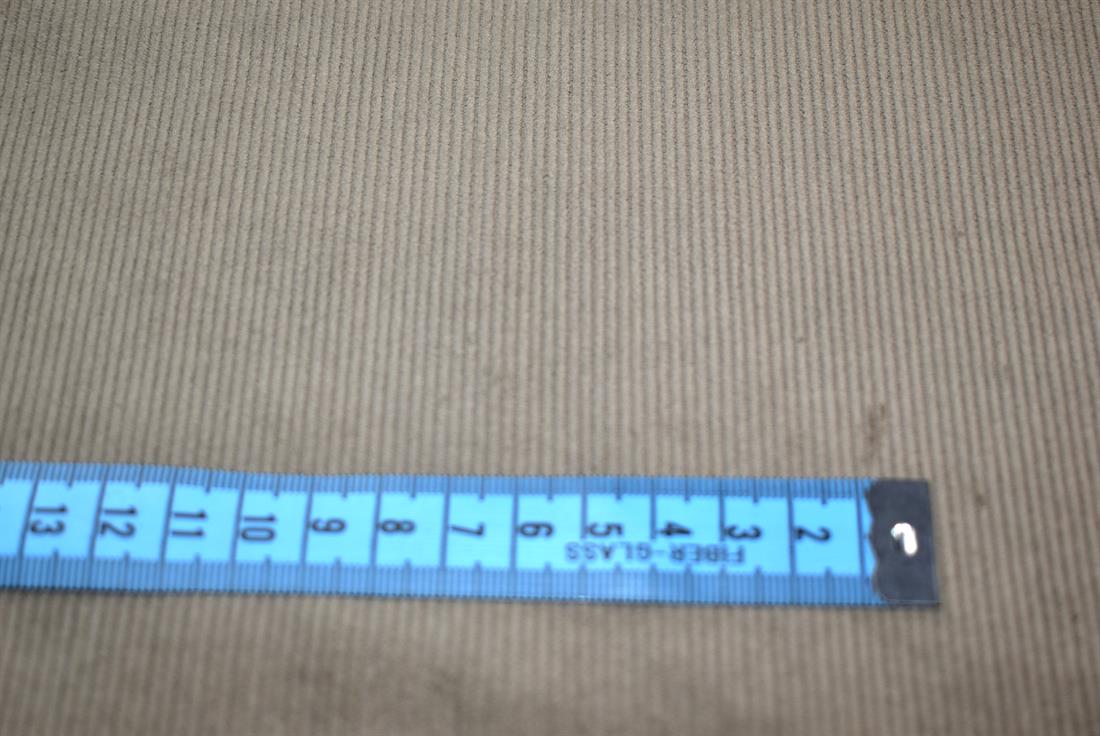 Khaki Corduroy Plain Fabric