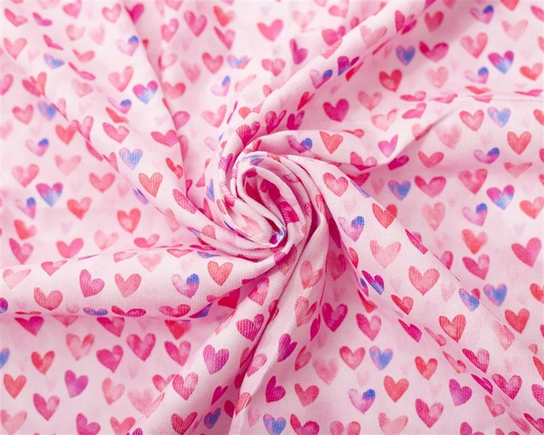 Pink Little Johnny Needlecord Hearts Bring a Touch of Whimsy to Your…