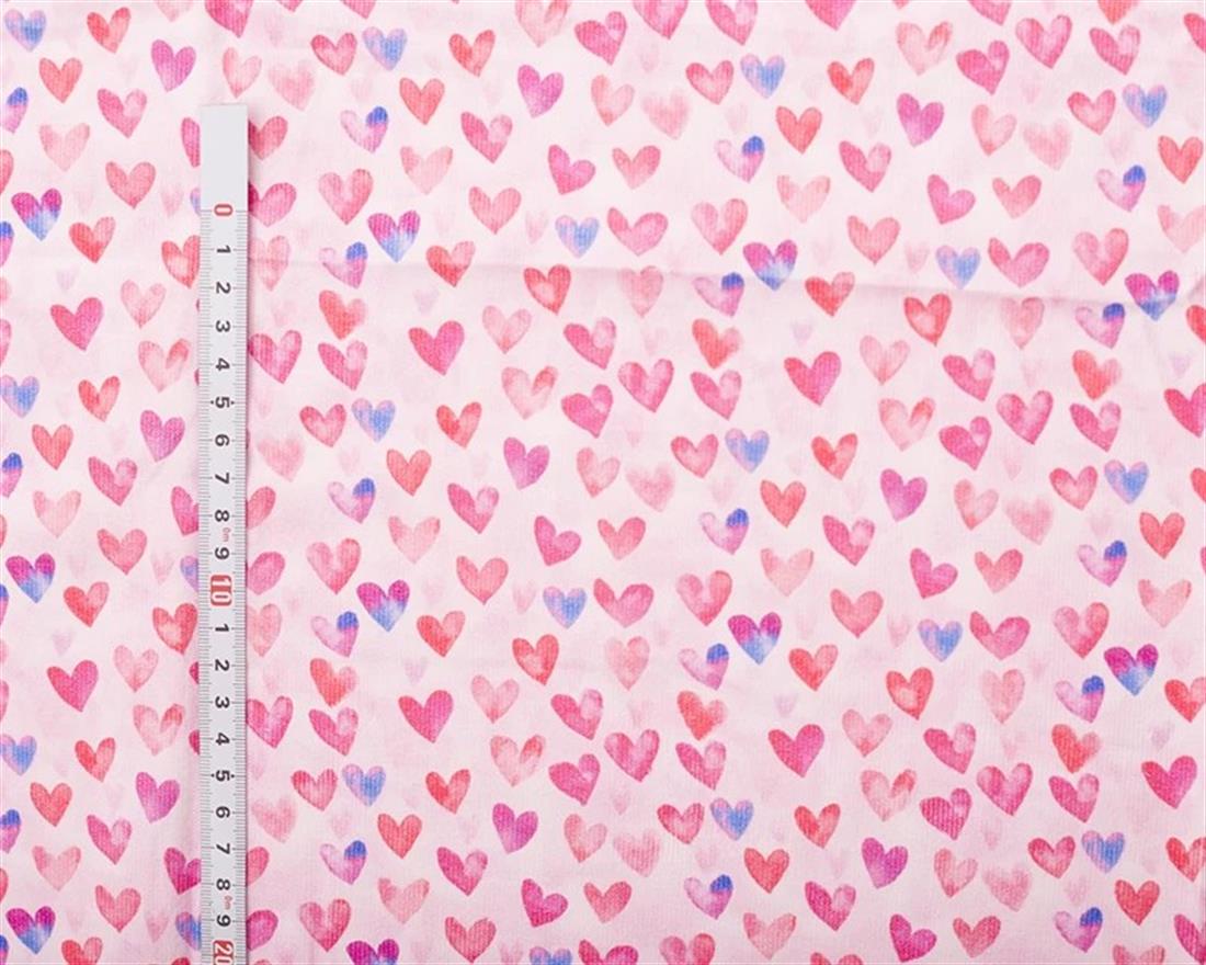Pink Little Johnny Needlecord Hearts Bring a Touch of Whimsy to Your…