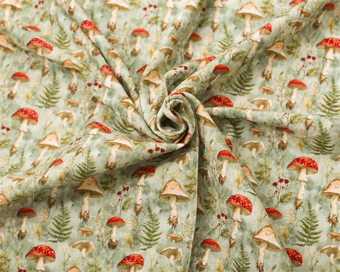 Little Johnny Needlecord MushroomsAdd a Whimsical Touch to Your…
