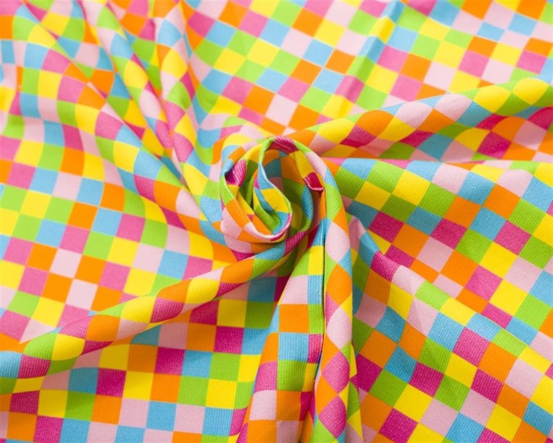 Little Johnny Needlecord Rainbow Check Add a Vibrant Splash of Color…