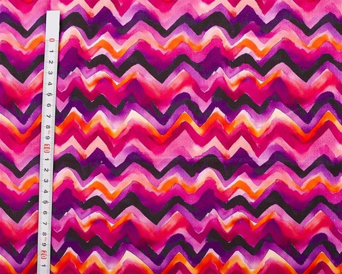 Purple Little Johnny Needlecord Zigzag Inject Bold Energy Into Your…