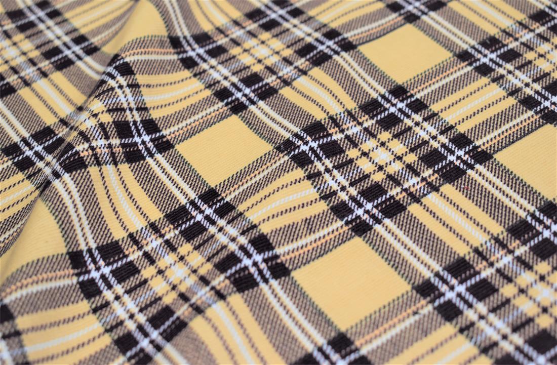 Check Print This Beautiful Quality Corduroy Fabric