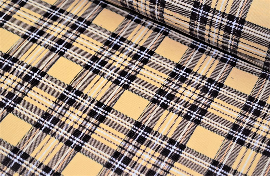 Check Print This Beautiful Quality Corduroy Fabric
